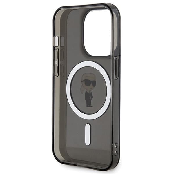 Karl Lagerfeld IML Ikonik - θήκη για Apple iPhone 15 Pro - Μαύρο 7