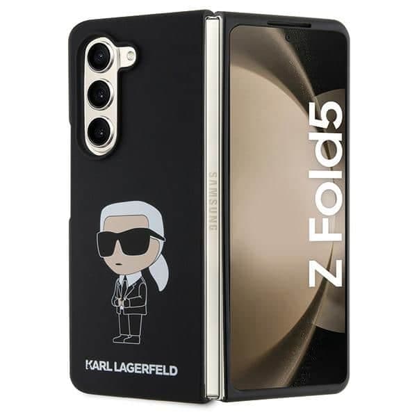 Karl Lagerfeld Silicone Ikonik - θήκη για Samsung Galaxy Z Fold5 - Μαύρο