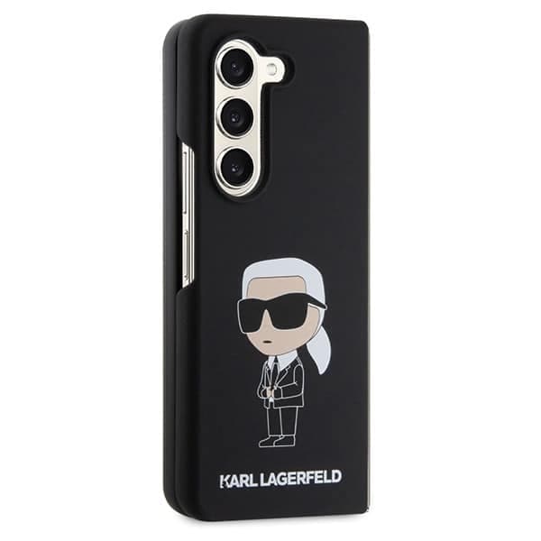 Karl Lagerfeld Silicone Ikonik - θήκη για Samsung Galaxy Z Fold5 - Μαύρο 5