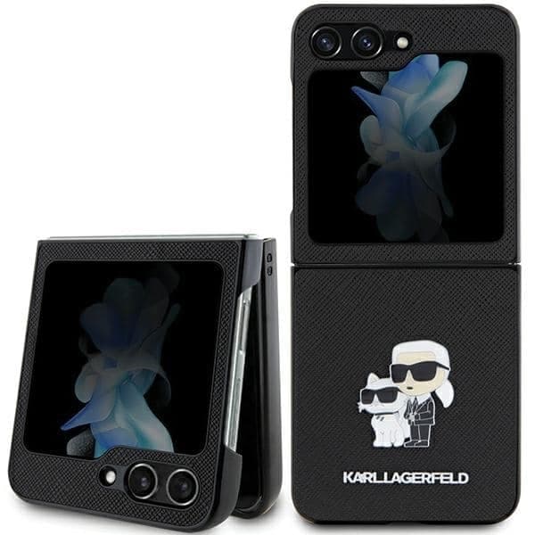 Karl Lagerfeld Karl & Choupette - Samsung Galaxy Z Flip5 - Μαύρο