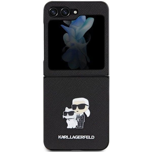Karl Lagerfeld Karl & Choupette - Samsung Galaxy Z Flip5 - Μαύρο 2