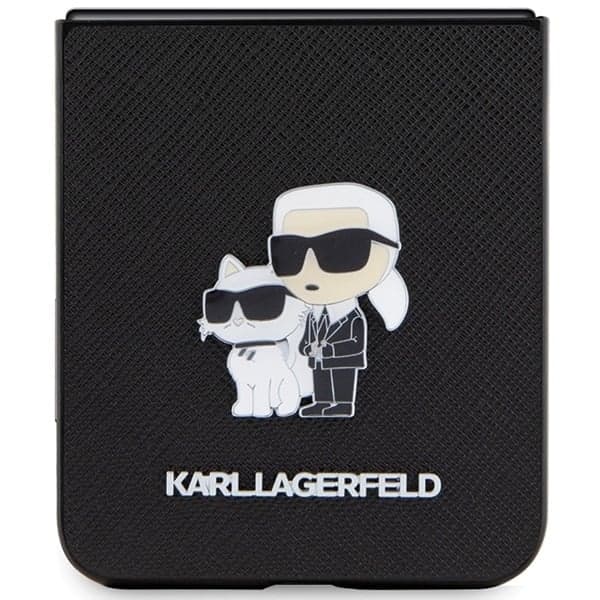 Karl Lagerfeld Karl & Choupette - Samsung Galaxy Z Flip5 - Μαύρο 5