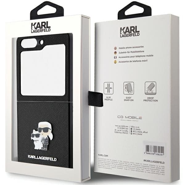 Karl Lagerfeld Karl & Choupette - Samsung Galaxy Z Flip5 - Μαύρο 8
