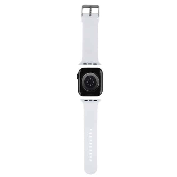 Karl Lagerfeld 3D Rubber Choupette Head - θήκη για Apple Watch 38mm (1st gen) / 40mm 41mm - Λευκό 2