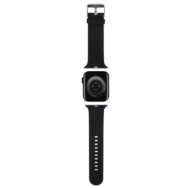 Karl Lagerfeld 3D Rubber Karl&Choupette - θήκη για Apple Watch 38mm (1st gen) / 40mm 41mm - Μαύρο 2