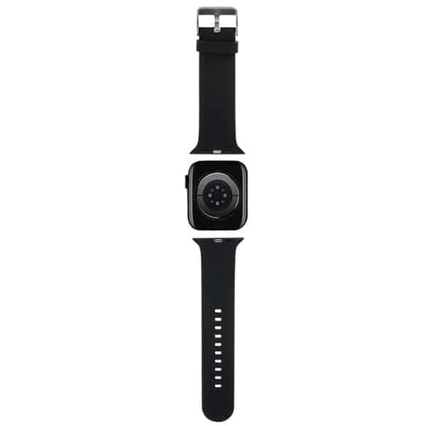Karl Lagerfeld 3D Rubber Karl&Choupette - θήκη για Apple Watch 42mm (1st gen) / 44mm 45mm 49mm - Μαύρο 2
