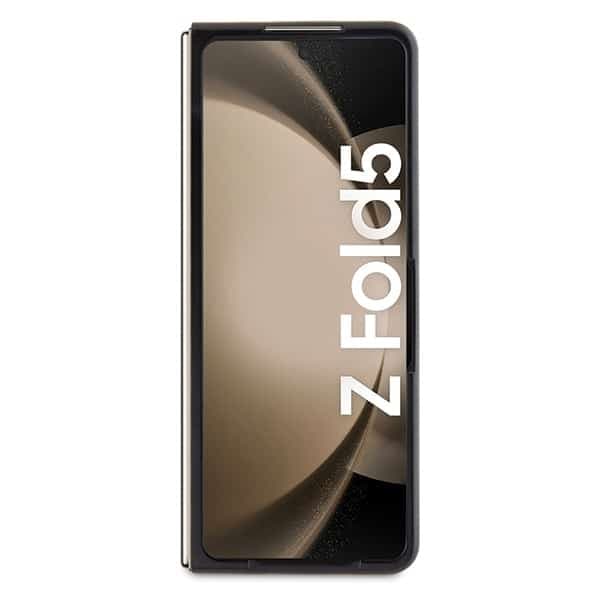 Karl Lagerfeld Saffiano Monogram Ikonik Pin - θήκη για Samsung Galaxy Z Fold5 - Μαύρο 4