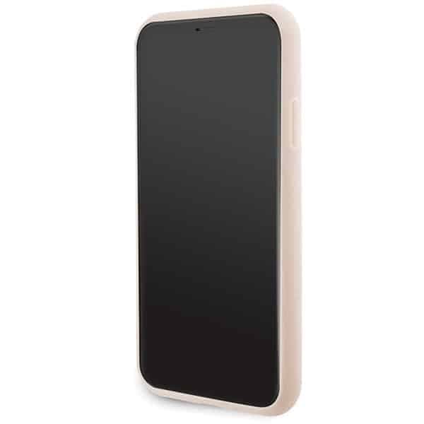 Karl Lagerfeld Quilted K Pattern - θήκη για Apple iPhone 11 / XR - Ροζ 5