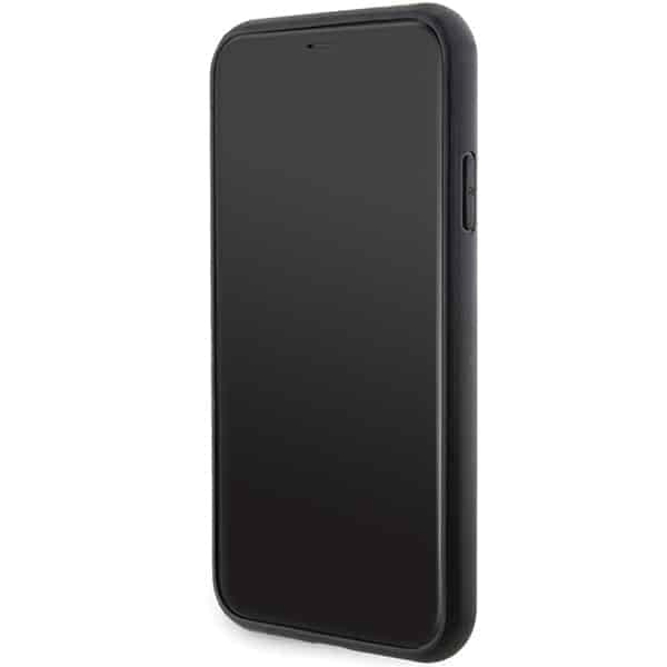 Karl Lagerfeld Gripstand Saffiano Karl&Choupette Pins - Apple iPhone 11 / XR - Μαύρο 5