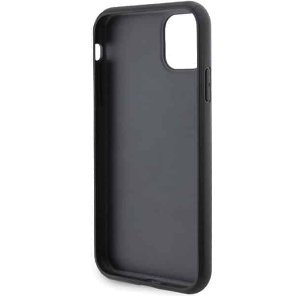 Karl Lagerfeld Gripstand Saffiano Karl&Choupette Pins - Apple iPhone 11 / XR - Μαύρο 7