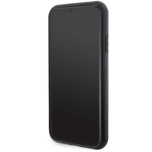Karl Lagerfeld Gripstand Saffiano Choupette Pins - Apple iPhone 11 / XR - Μαύρο 5