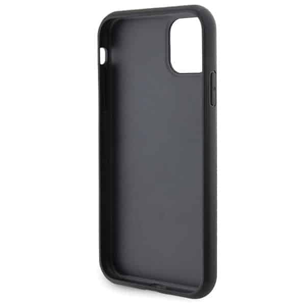 Karl Lagerfeld Gripstand Saffiano Choupette Pins - Apple iPhone 11 / XR - Μαύρο 7