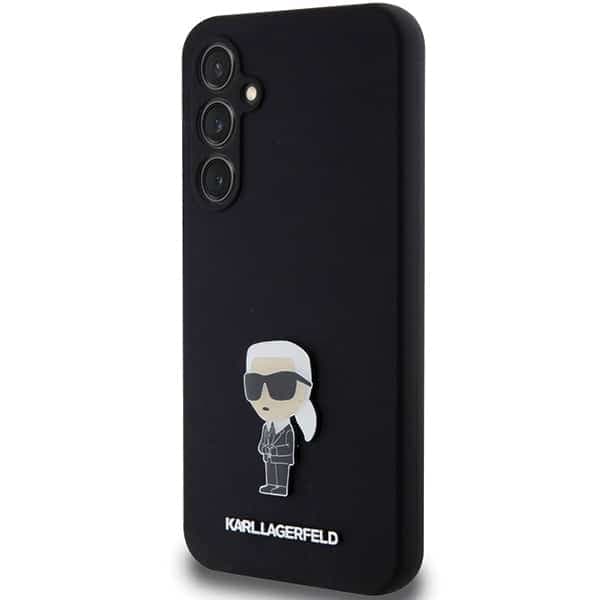 Karl Lagerfeld Silicone Ikonik - θήκη για Samsung Galaxy S23 FE - Μαύρο 2