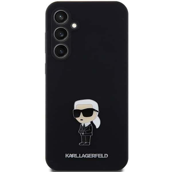 Karl Lagerfeld Silicone Ikonik - θήκη για Samsung Galaxy S23 FE - Μαύρο 3
