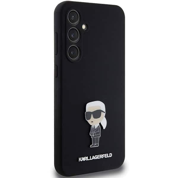 Karl Lagerfeld Silicone Ikonik - θήκη για Samsung Galaxy S23 FE - Μαύρο 4