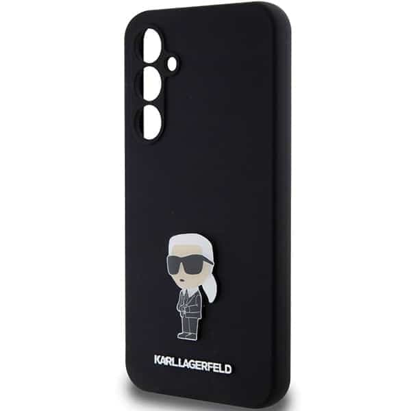 Karl Lagerfeld Silicone Ikonik - θήκη για Samsung Galaxy S23 FE - Μαύρο 6