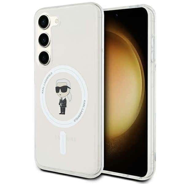 Karl Lagerfeld IML Ikonik MagSafe - θήκη για Samsung Galaxy S23 - Διάφανο