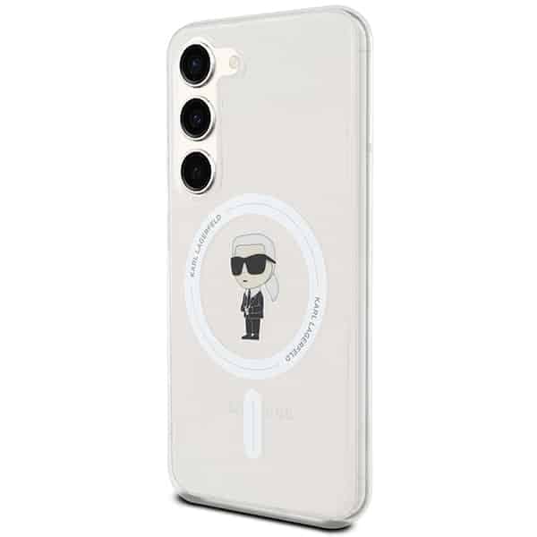 Karl Lagerfeld IML Ikonik MagSafe - θήκη για Samsung Galaxy S23 - Διάφανο 2