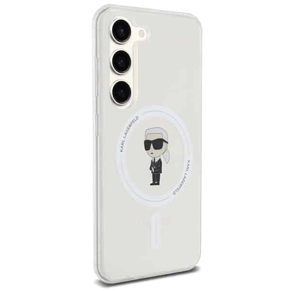 Karl Lagerfeld IML Ikonik MagSafe - θήκη για Samsung Galaxy S23 - Διάφανο 4