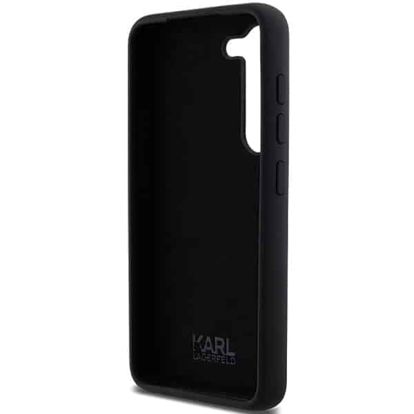 Karl Lagerfeld Choupette Metal Pin - θήκη για Samsung Galaxy S23 - Μαύρο 7