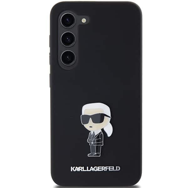 Karl Lagerfeld Silicone Ikonik - θήκη για Samsung Galaxy S23+ - Μαύρο 3