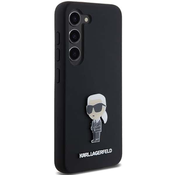Karl Lagerfeld Silicone Ikonik - θήκη για Samsung Galaxy S23+ - Μαύρο 4