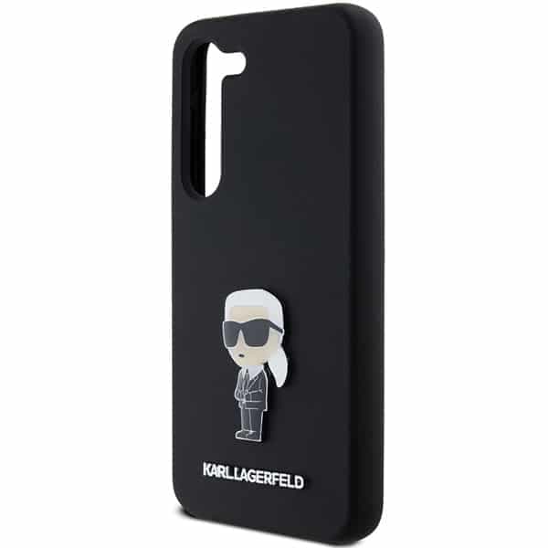 Karl Lagerfeld Silicone Ikonik - θήκη για Samsung Galaxy S23+ - Μαύρο 6