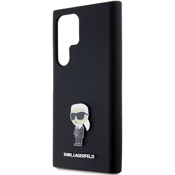 Karl Lagerfeld Silicone Ikonik - θήκη για Samsung Galaxy S23 Ultra - Μαύρο 6