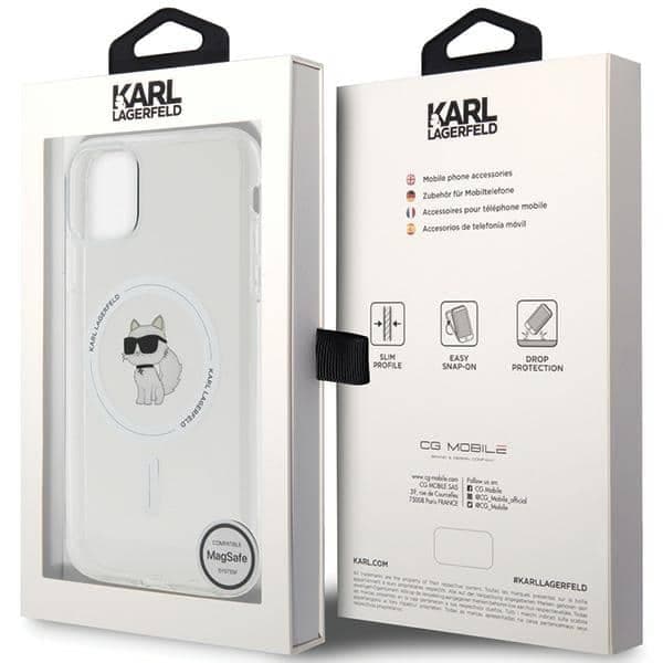 Karl Lagerfeld IML Choupette - θήκη για Apple iPhone 11 / XR - Διάφανο 8