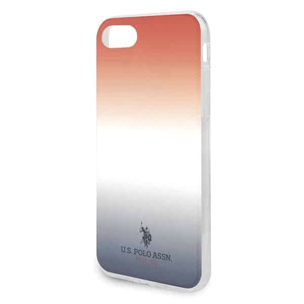 US Polo USHCI8TRDGRB iPhone 7/8/SE 2020 / SE 2022 κόκκινο-μπλε/blue&red Gradient Pattern Collection 3