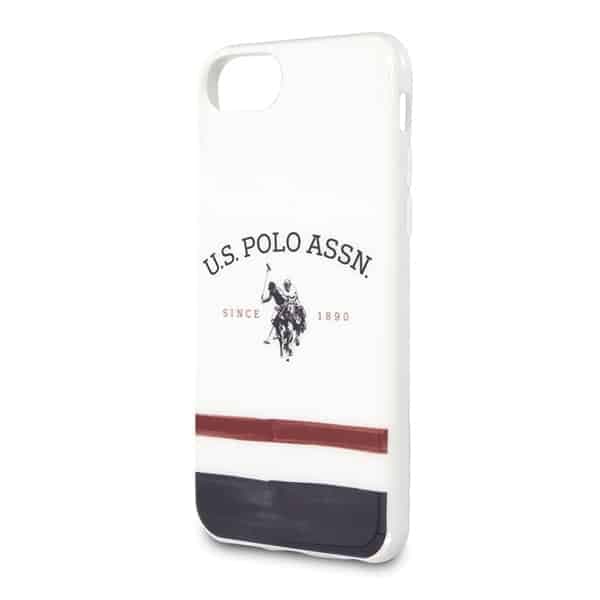 US Polo USHCI8PCSTRB iPhone 7/8/SE 2020 / SE 2022 λευκό Tricolor Pattern Collection 3