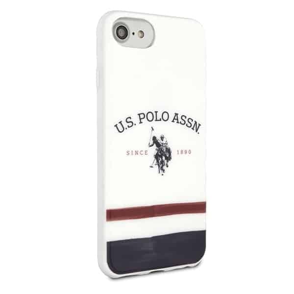 US Polo USHCI8PCSTRB iPhone 7/8/SE 2020 / SE 2022 λευκό Tricolor Pattern Collection 5