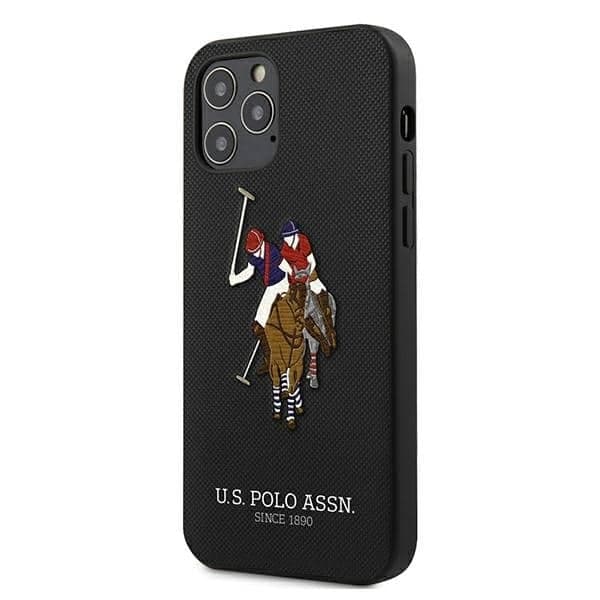 U.S. Polo Assn. Polo Embroidery - θήκη για Apple iPhone 12 / Pro - Μαύρο 2