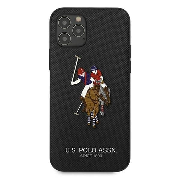 U.S. Polo Assn. Polo Embroidery - θήκη για Apple iPhone 12 / Pro - Μαύρο 3