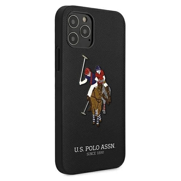 U.S. Polo Assn. Polo Embroidery - θήκη για Apple iPhone 12 / Pro - Μαύρο 4