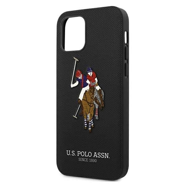 U.S. Polo Assn. Polo Embroidery - θήκη για Apple iPhone 12 / Pro - Μαύρο 6