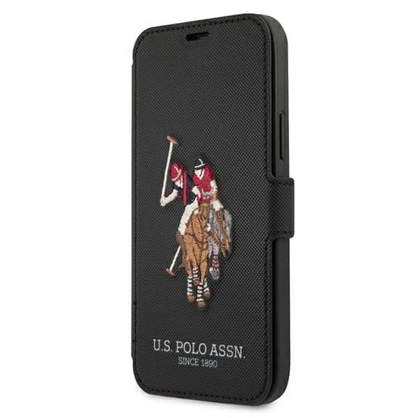 U.S. Polo Assn. Polo Embroidery - θήκη για Apple iPhone 12 - Μαύρο