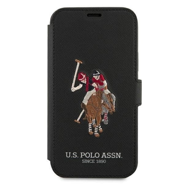 U.S. Polo Assn. Polo Embroidery - θήκη για Apple iPhone 12 - Μαύρο 2