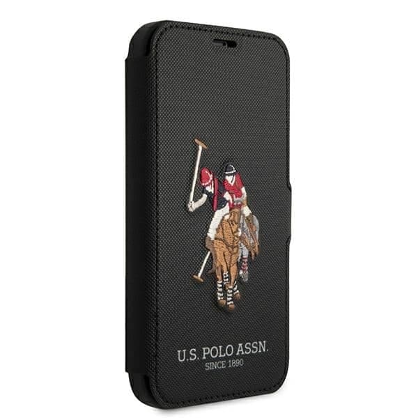 U.S. Polo Assn. Polo Embroidery - θήκη για Apple iPhone 12 - Μαύρο 3