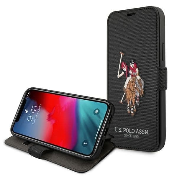 U.S. Polo Assn. Polo Embroidery - θήκη για Apple iPhone 12 - Μαύρο 6