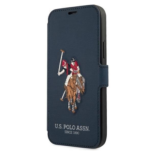 U.S. Polo Assn. Polo Embroidery - θήκη για Apple iPhone 12 / Pro - Μπλε
