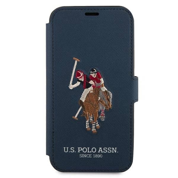 U.S. Polo Assn. Polo Embroidery - θήκη για Apple iPhone 12 / Pro - Μπλε 2