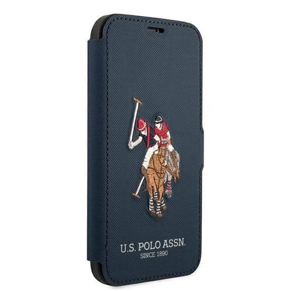 U.S. Polo Assn. Polo Embroidery - θήκη για Apple iPhone 12 / Pro - Μπλε 3