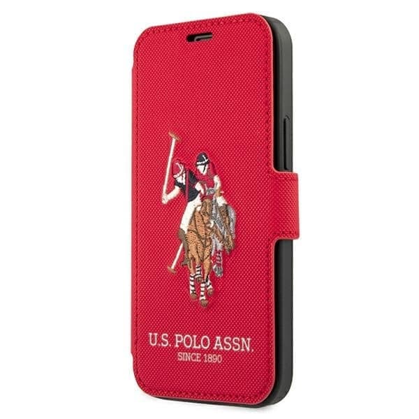 U.S. Polo Assn. Polo Embroidery - θήκη για Apple iPhone 12 - Κόκκινο