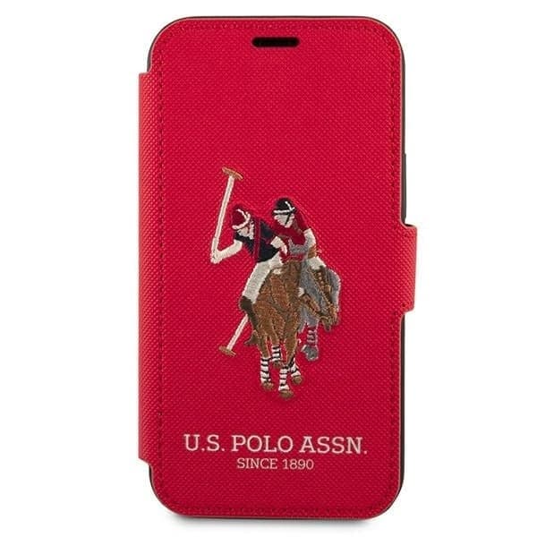 U.S. Polo Assn. Polo Embroidery - θήκη για Apple iPhone 12 - Κόκκινο 2