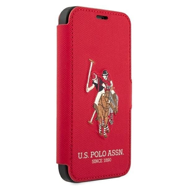 U.S. Polo Assn. Polo Embroidery - θήκη για Apple iPhone 12 - Κόκκινο 3