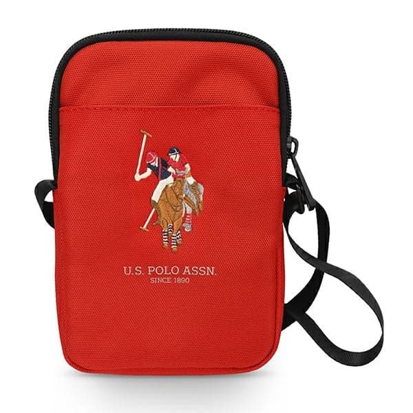 US Polo Τσάντα USPBPUGFLRE κόκκινη /red