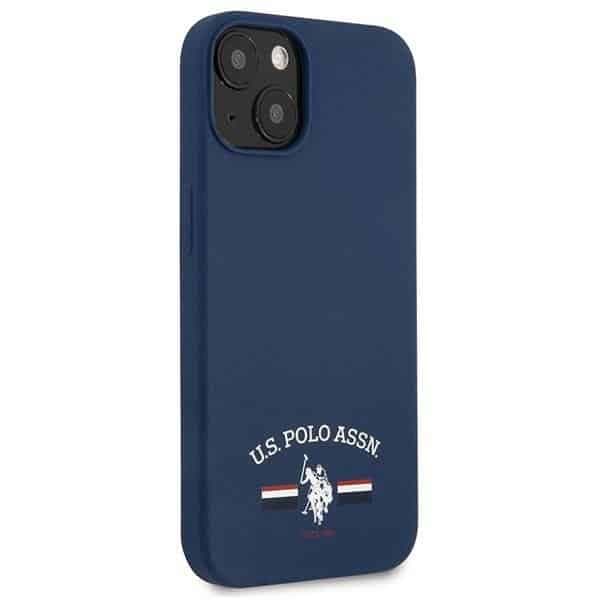 U.S. Polo Assn. Silicone - θήκη για Apple iPhone 13 mini - Μπλε 4