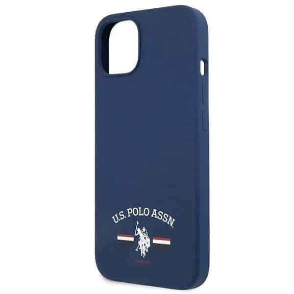 U.S. Polo Assn. Silicone - θήκη για Apple iPhone 13 mini - Μπλε 6
