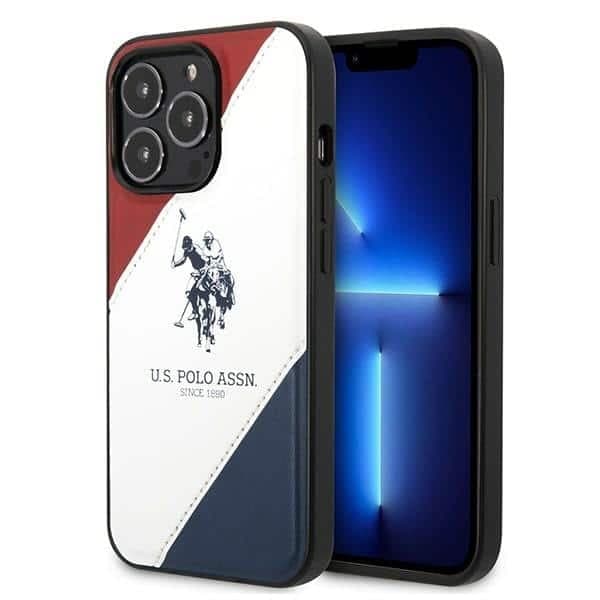 U.S. Polo Assn. Authentic Logo Collection - θήκη για Apple iPhone 13 Pro Max - Λευκό